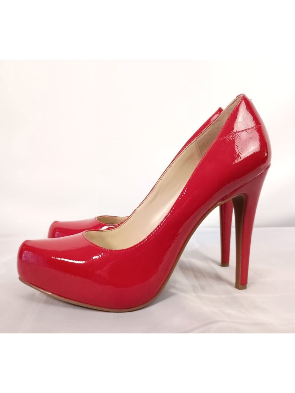 Jessica Simpson Parisah Red Patent Platform Stiletto Pumps Women 9 NWOB